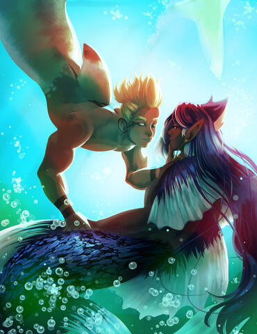 Mermen of Kuro and Taiyang.